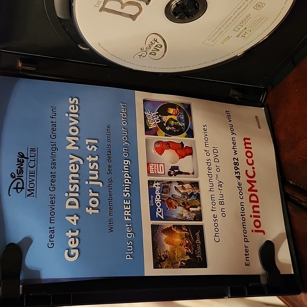 DVD MOVIE - DISNEY'S "BFG" Big Friendly Giant - Picture 4 of 5